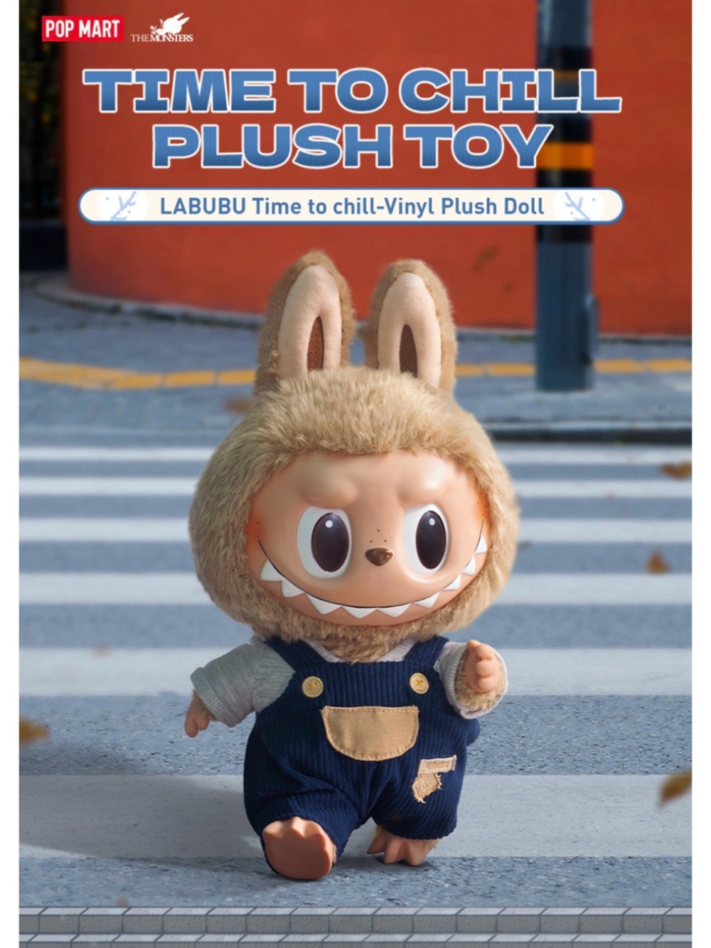 Pop Mart The Monsters Time To Chill Vinyl Plush Doll